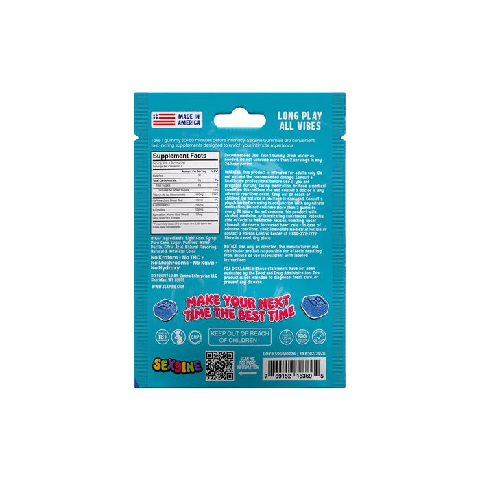 FOR HIM — back label