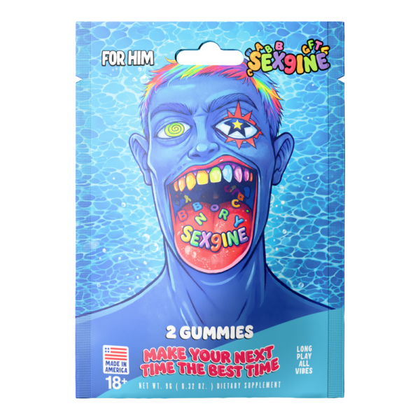 sex9ine-gummies-2-count-front